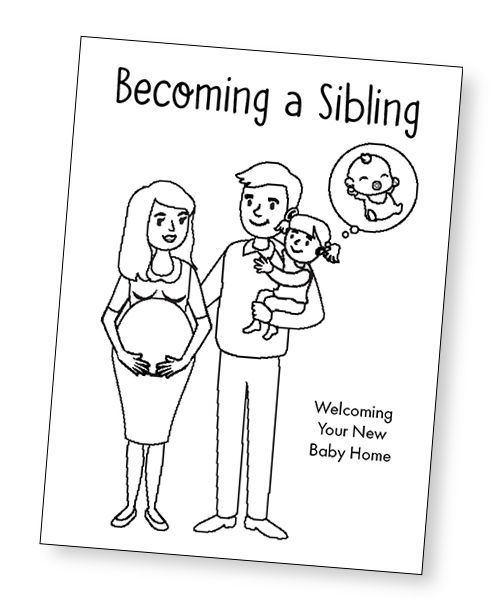 Sibling Coloring Book